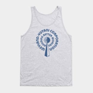 WY Retro Circles (blue) Tank Top